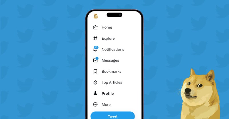 Twitter 的"小蓝鸟"图标已被替换为"Doge"很难说这是不是一个迟到了两天的愚人节笑话，Twitter 的新闻电子邮件会自动用便便表情符号回应置评请求，首席执行官马斯克发布表情包对此乐在其中